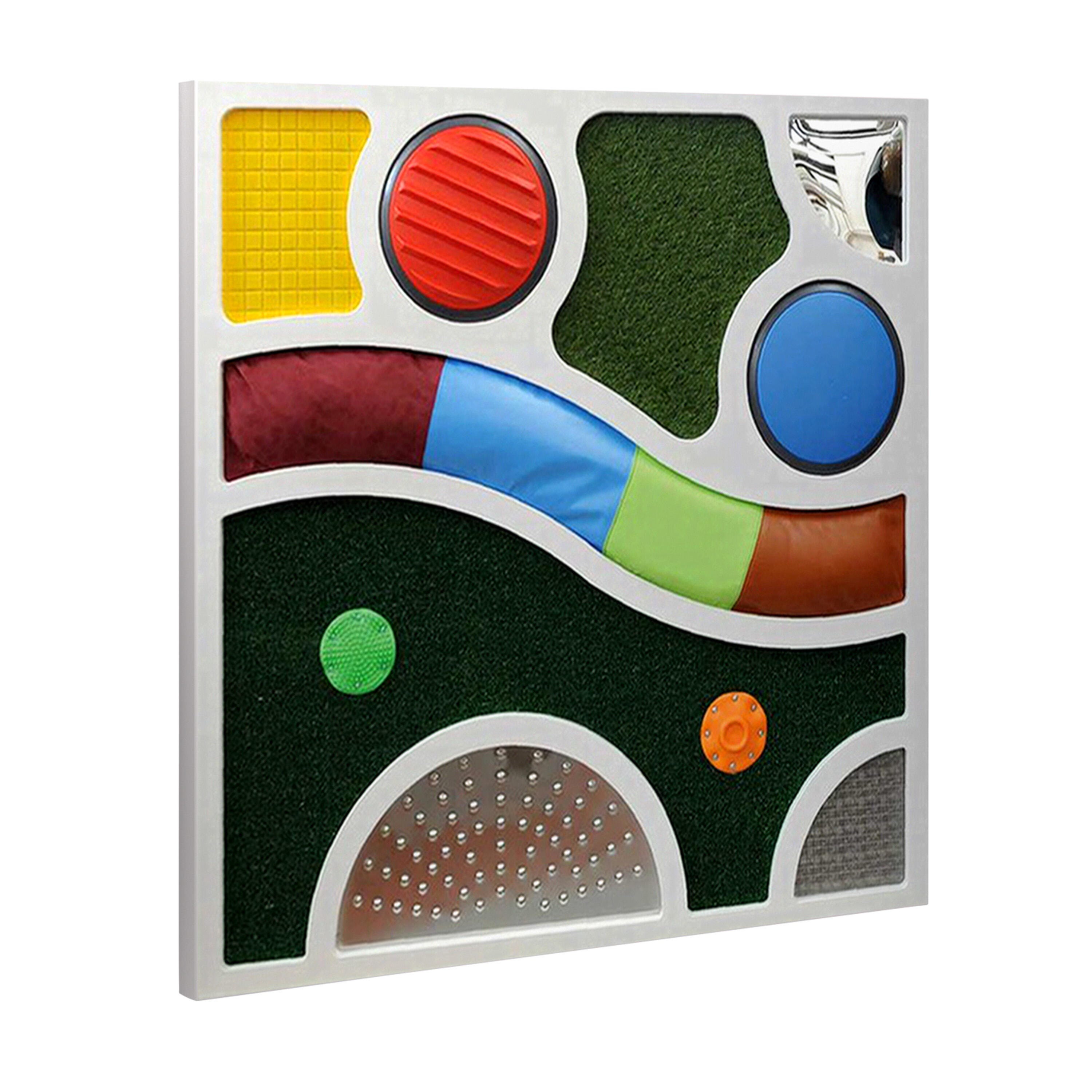 Snoezelen Abstract Tactile Panel, 45-1/4 x 2 x 45-1/4 Inches